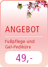 Sommer-Spezial: Fußpflege und Gel-Pediküre